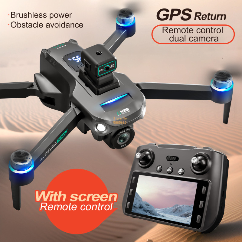 Drone Mapping - 8k câmera dupla 5g wifi fpv