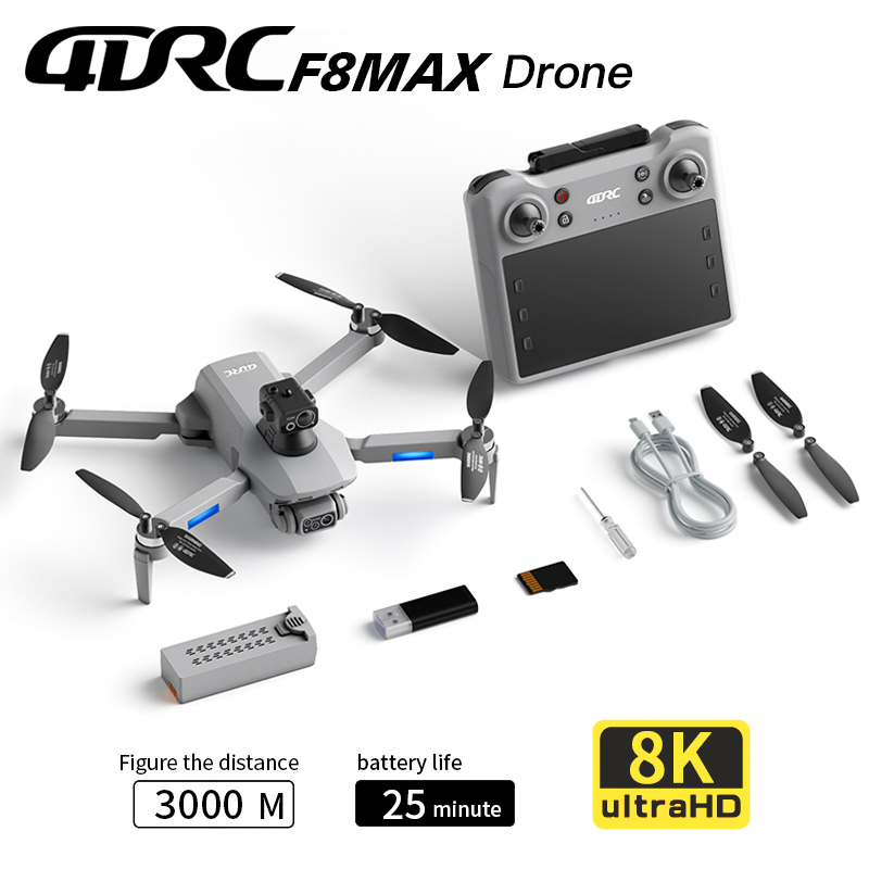Drone Mapping - F8 max gps drone profissional 8k