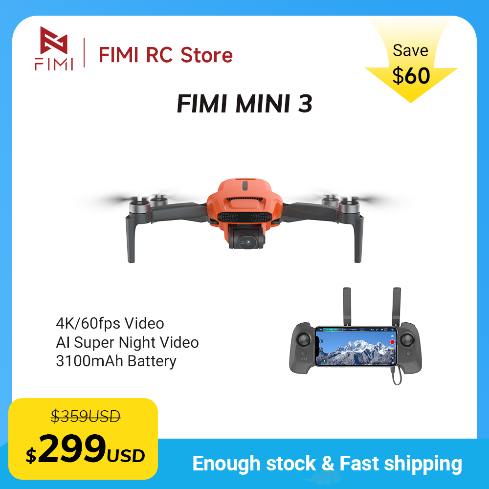 Drone Mapping - Drone FIMI MINI 3 com Câmera