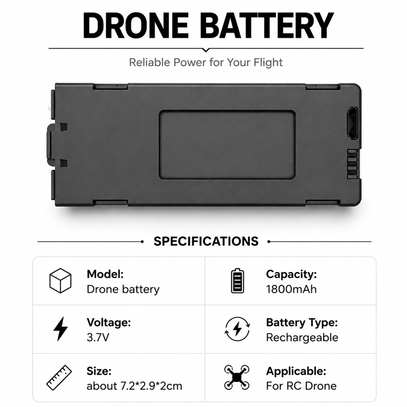 Bateria recarregável Li-ion pa - Eachine Drone E58 avaliação e preço
